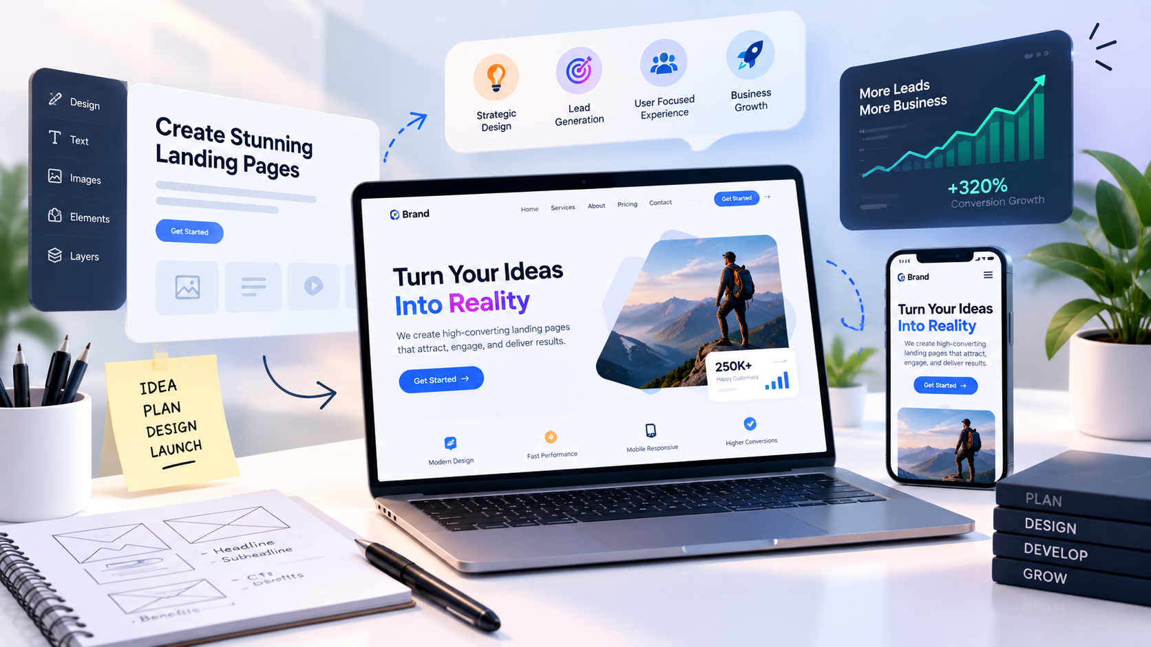 Landing Page Design